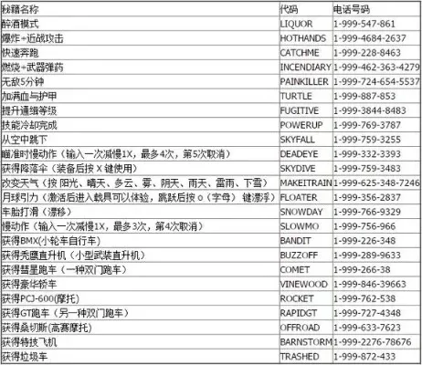 侠盗飞车秘籍大全飞机-侠盗飞车飞机秘籍详解
